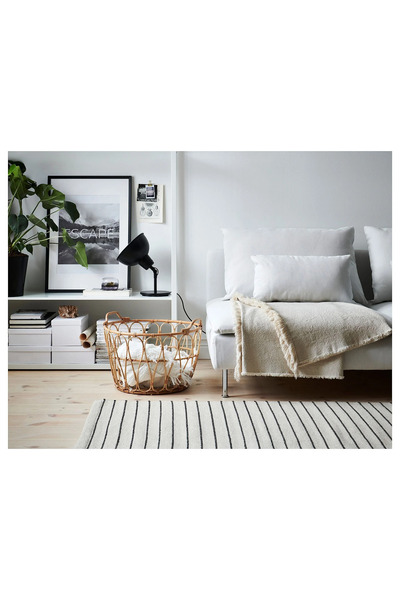 IKEA AKDENİZ SNIDAD EL YAPIMI ÖRME 54x39 cm SEPET