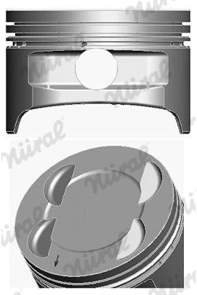 NÜRAL Piston 87-141307-20 Ford C-Max/Focus 2/Focus C-Max/Mondeo 4