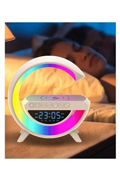 Generic BT-3401 LED Wireless Charging Bluetooth Speaker with RGB Night Light,...