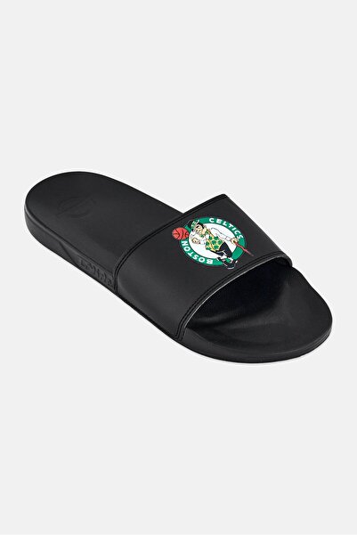 iSlide Men Boston Celtics Primary Slip On Slides, black