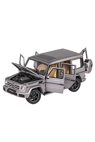 iscale Sigilat- Mercedes-Benz G-Klasse W463 2015 Argintiu- Scara 1:18-