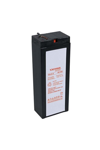 Genel Markalar Yokohama YH-41.0 4V 1000 mAh Bakımsız Işıldak Aküsü