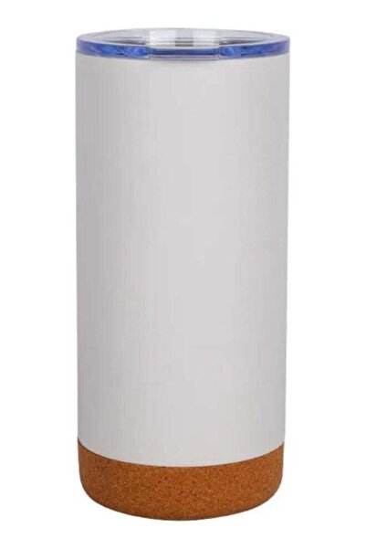 HXD Zoomlion 20oz Stainless Steel Travel Tumbler with Cork Bottom – Double Wa...