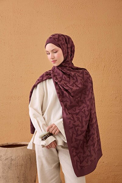 Silk Home Naia Cotton Shawl Elio Cherry Rotten