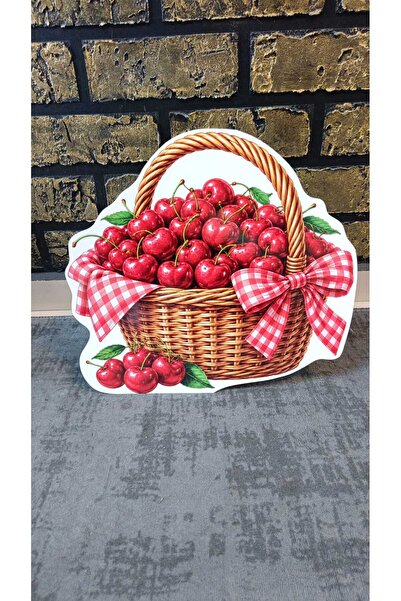 Bolat Dijital VİŞNE SEPETİ AYAKLI MAKET 40CM