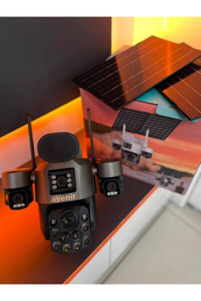 AVENİR S447 36X Optik Zoom 4G Solar Güvenlik Kamerası