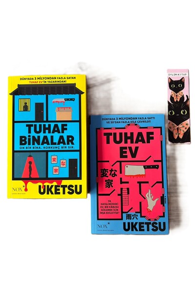 NOX Tuhaf Ev - Tuhaf Binalar - Uketsu // 2 Kitap Set