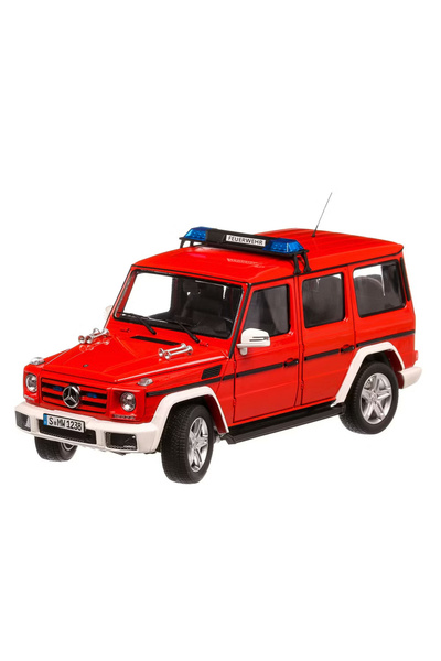 iscale Sigilat- Mercedes-Benz G-Klasse (W463) Pompieri Rosu 2015- Scara 1:18-
