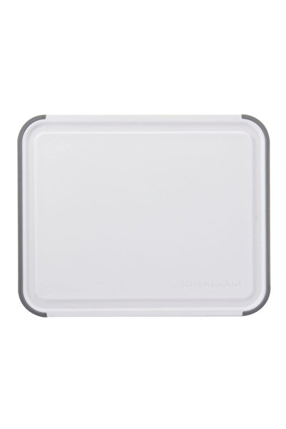 Kitchenaid Non-Slip Chopping Board 28x35cm – BPA-Free Reversible Plastic Cutt...