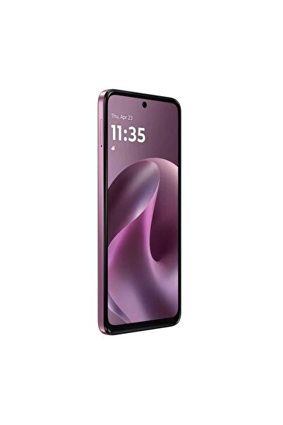 Motorola هاتف موتو G17 4G الذكي، ذاكرة وصول عشوائي 4 جيجابايت، سعة تخزين 128 جيجابايت، لون بانتون بوردو، XT2623-3