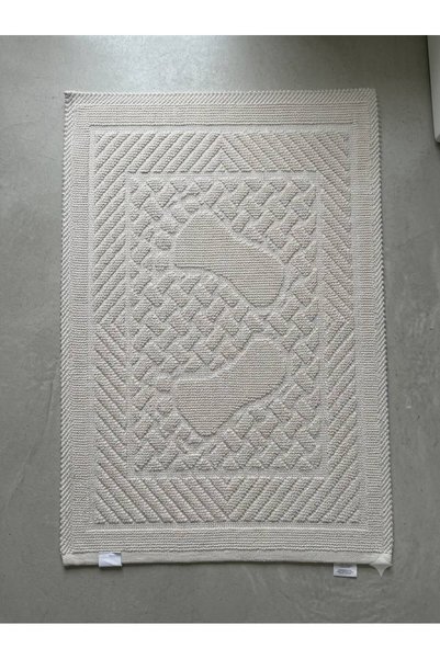 Yarençeyiz Bathroom Sink Woven Foot Mat Foot Towel 50X70