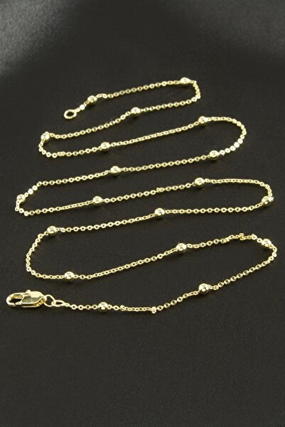 Generic Brand Ball Chain Luxury Steel Necklace - Yellow