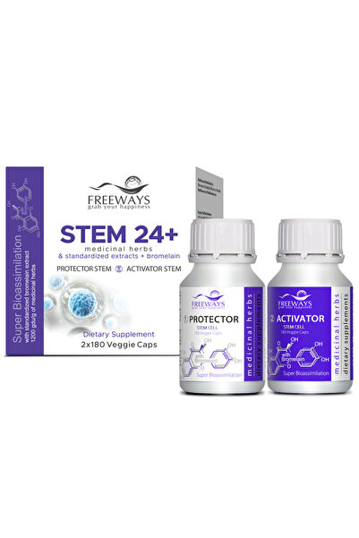 Natura Med Bucovina Stem 24+ – 2×180 capsule vegetale