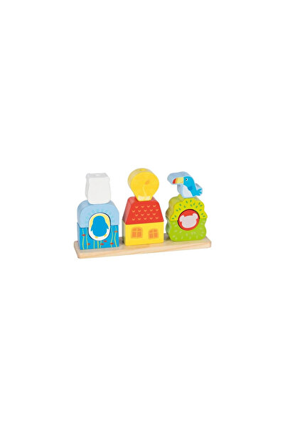 Goki Puzzle cu pini Zoo