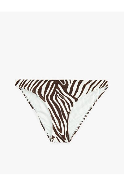 Koton Zebra Desenli Bikini Altı