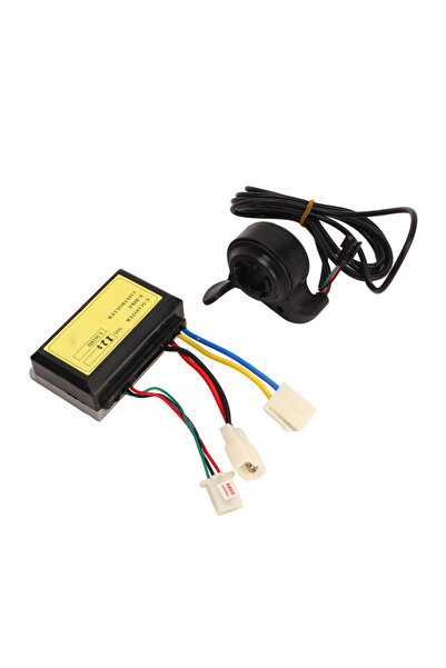 Choice as picture 12V 250W 2Pcs Set DC Motor Speed Controller and Thumb Throt...