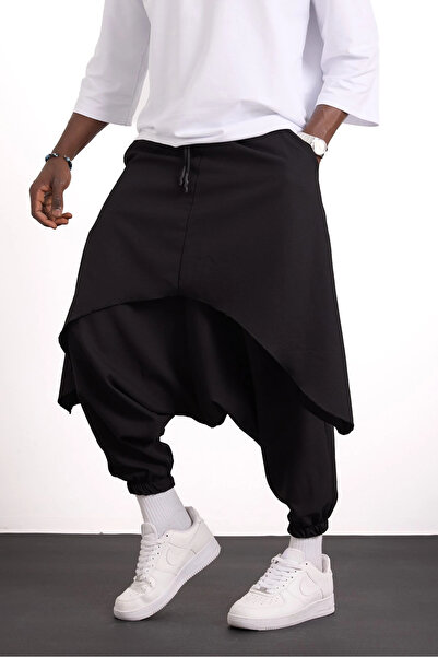 FıttingRoom Black Shalwar with Elasticated Waist