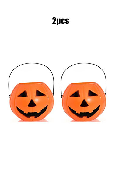 TAPIT Halloween Pumpkin Candy Bucket, Portable Trick Or Treat Candy Pail, Min...