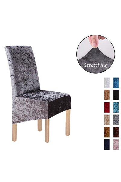 delfin omeRoy Huse Catifea pentru Scaune – Set 6 Bucăți