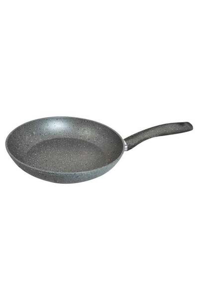 Trust Non-Stick Aluminium Granite Frying Pan With Heat Resistant Handle Grey ...