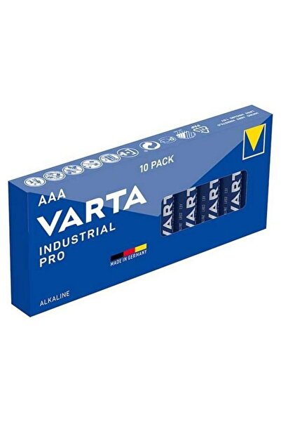 Varta Industrial Pro AAA αλκαλικές μπαταρίες 1.5V 10τμχ
