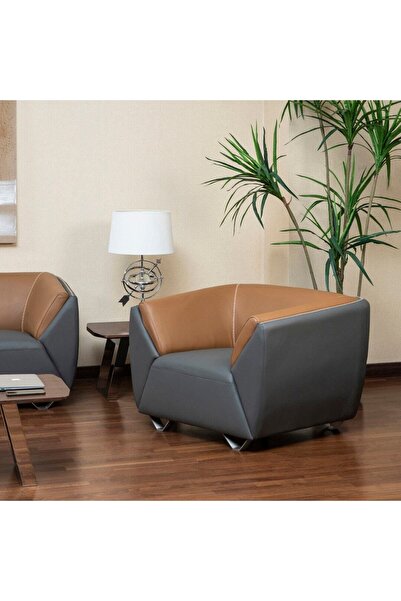 Midas Furniture أريكة مكتبية سانزا بمقعد واحد