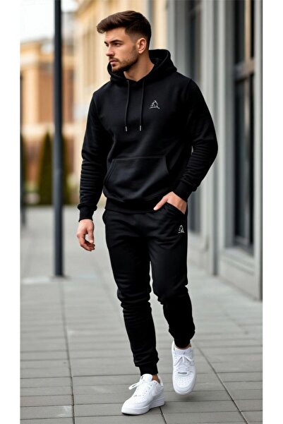 EFFRENATU Unisex Character Hooded Sweatshirt Set - Face and All-Over Surface ...