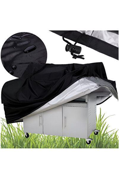 varioshop ®   Husă pentru grătar, rezistentă la apă, praf și raze UV, cu șnur...