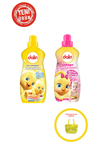 Dalin Sıvı Çamaşır Deterjanı 1500 ml + Bahar Ninnisi Yumuşatıcı 1500 ml