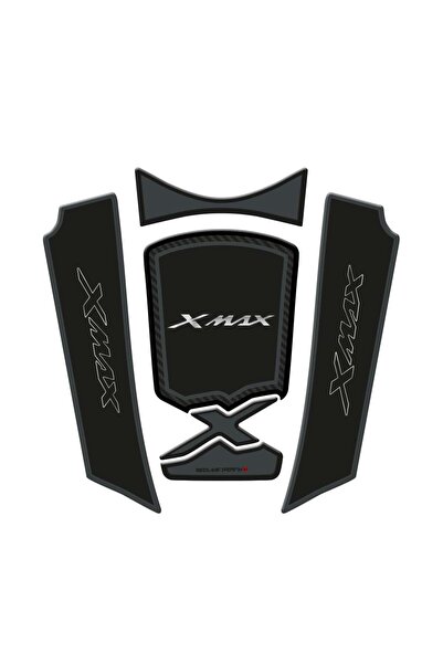 Redline Grafik Xmax 2023-2026 Uyumlu Siyah Gri Tank Pad