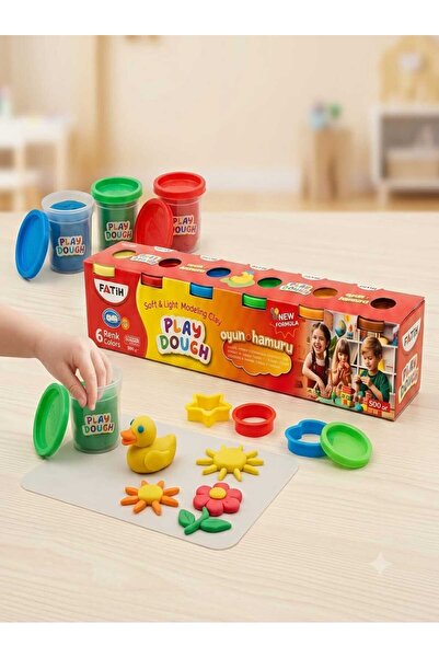 ALPA STORE FATİH 600 GR 6 Renk Oyun Hamuru