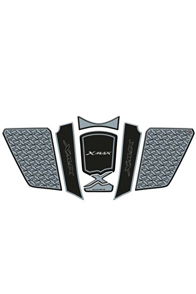 Redline Grafik Xmax 2023-2026 Uyumlu Siyah Seramik Gri Tank Pad Set