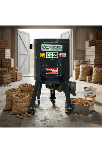 Yeşil Makina Cs 65 Ceviz Soyma Makinesi