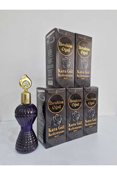 İbrahim Oğul Özel Seri Karagül Kolonyası - 200 ml Kalıcı ve Ferahlatıcı Esans...