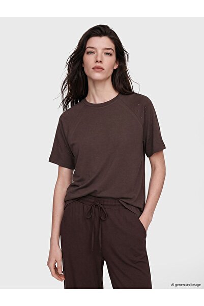 LC Waikiki Lcw Comfort Mürdüm Soft Touch Stone Blouse