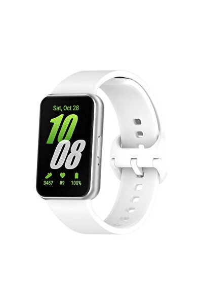 Techsuit Λουράκι Σιλικόνης Λευκό (Galaxy Fit3)