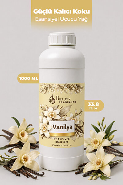 BF BEAUTY FRAGRANCE Vanilya Koku Yağı 1 Litre - Buhurdanlık ve Difüzör İçin