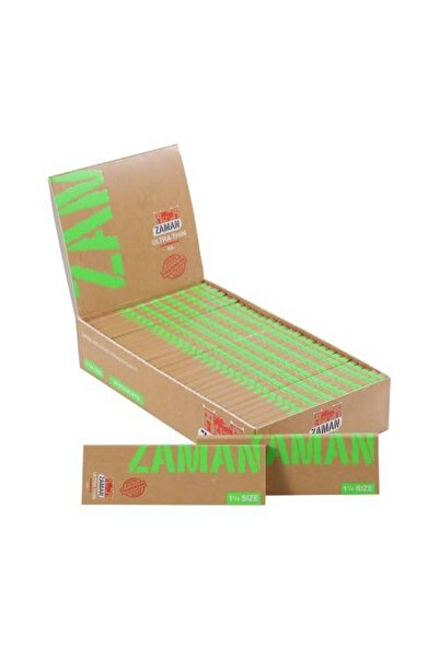 ZAMAN ورق لف متوسط الحجم خشبي مقاس 1¼ |   صندوق (30 كتيبًا) |   مركز سموكرينج