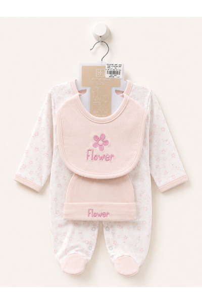 Baby Gift Newborn Baby Girl 4 Piece Layette Set