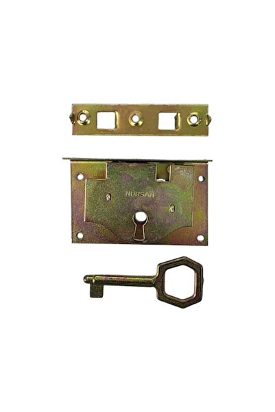 flores Încuietoare pentru dulap, Metal, 75 x 47 mm