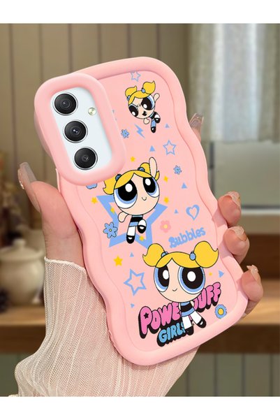 Hontinga Samsung Galaxy A34 5g Compatible Case Camera Protective Pink Silicon...