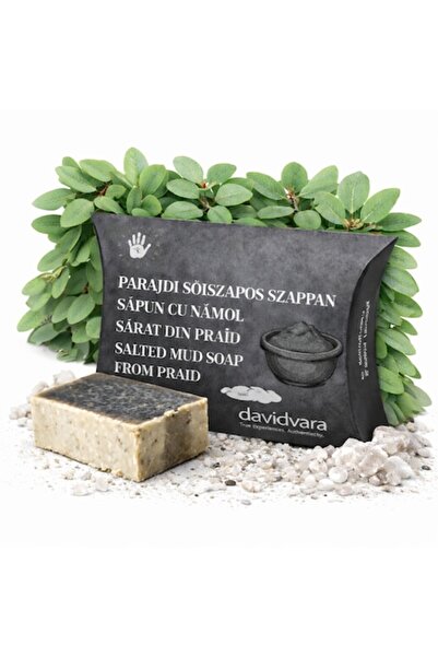 DAVIDVARA Sapun cu NAMOL SARAT DIN PRAID, DavidVara, handmade 100%, vegan si ...