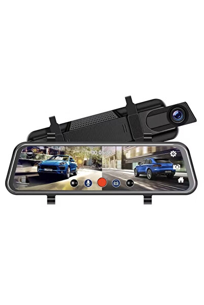 OEM Κάμερα DVR αυτοκινήτου με οθόνη 9.66″ Andowl Q-CA504 μαύρη