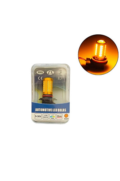 OEM LED 9005 φώτα ημέρας πορτοκαλί 33 SMD IP65 1 τεμ.