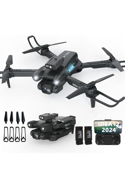 OEM Dronă IDEA12 cu 2 camere HD 1080P și evitare activă a obstacolelor la 360...