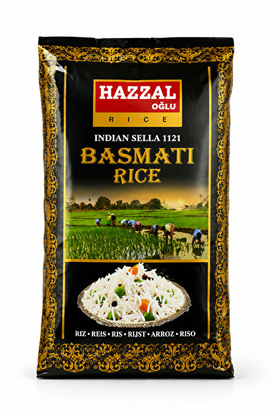 BASMATİ PİRİNÇ 5 Kg En Kaliteli 1121 Uzun Tane Indian Sella Kokulu ve Tane Ta...