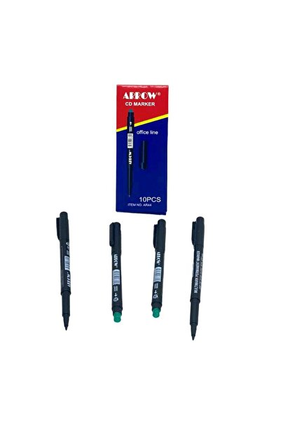 FTA TİCARET Black Cd Pen - Marker - Acetate Pen