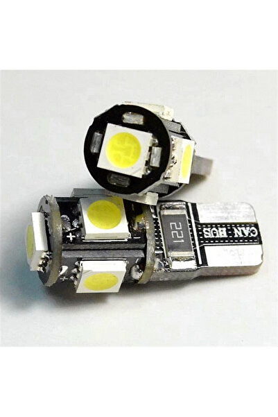 OEM T10 Led Αυτοκινήτου 5x SMD 5050 Canbus-2 τεμάχια ΟΕΜ