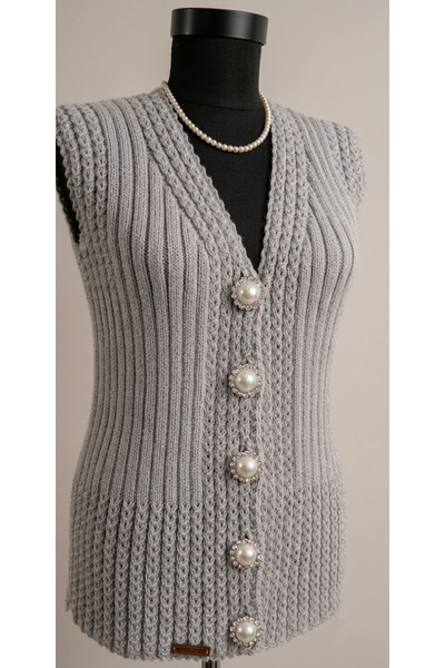 nesgo moda aksesuar ve dış ticaret ltd. şti. Nasturi argintii cu perle și pie...