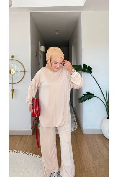 salisburys Molly Nelly Women's Ribbed Hijab Pants Set